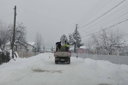 Deszăpezire cu beneficiarii VMG-17