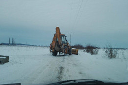Deszăpezire drum de legătură-1