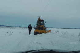 Deszăpezire drum de legătură-2