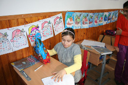 Moș Crăciun la clasele V-VIII-2017-10