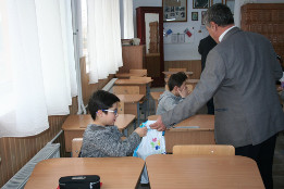 Moș Crăciun la clasele V-VIII-2017-18