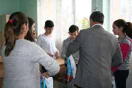 Moș Crăciun la clasele V-VIII-2017-19