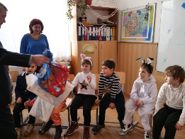 Moș Crăciun la Clasa 0 Puchenii Mari-2017-12