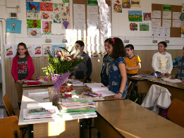 Moș Crăciun la Clasa a IV-a Miroslăvești-2017-11