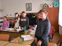 Moș Crăciun la Clasa a IV-a Miroslăvești-2017-12