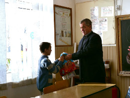 Moș Crăciun la Clasa a IV-a Miroslăvești-2017-3