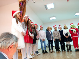 Moș Crăciun la Clasele I și a II-a Pietroșani-2017-2