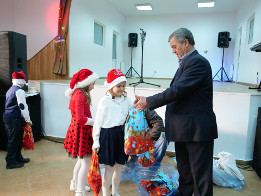 Moș Crăciun la Clasele I și a II-a Pietroșani-2017-22