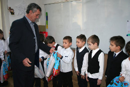 Moș Crăciun la Clasa I Miroslăvești-2017-2