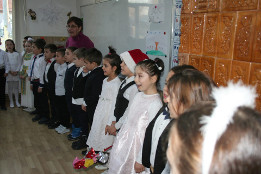 Moș Crăciun la Clasa I Miroslăvești-2017-3