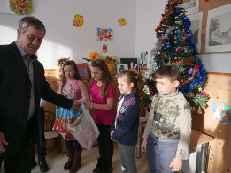 Moș Crăciun la Clasa a III-a Puchenii Mari-2017-7