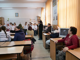 Moș Crăciun la Clasa a IV-a Puchenii Mari-2017-7